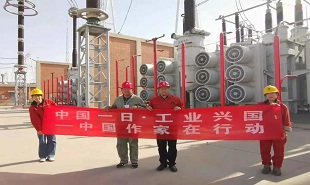 电力作家参加“中国作家在行动”实践活动