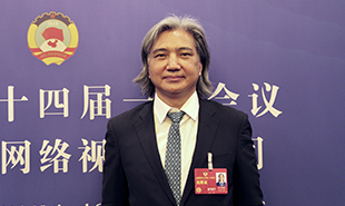 全国政协委员、中国美术馆馆长吴为山
　