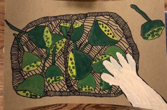 2020年朵云杯少儿书法绘画大赛参赛作品